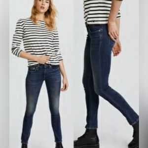 R13 Mid Rise Skinny Jeans - 29